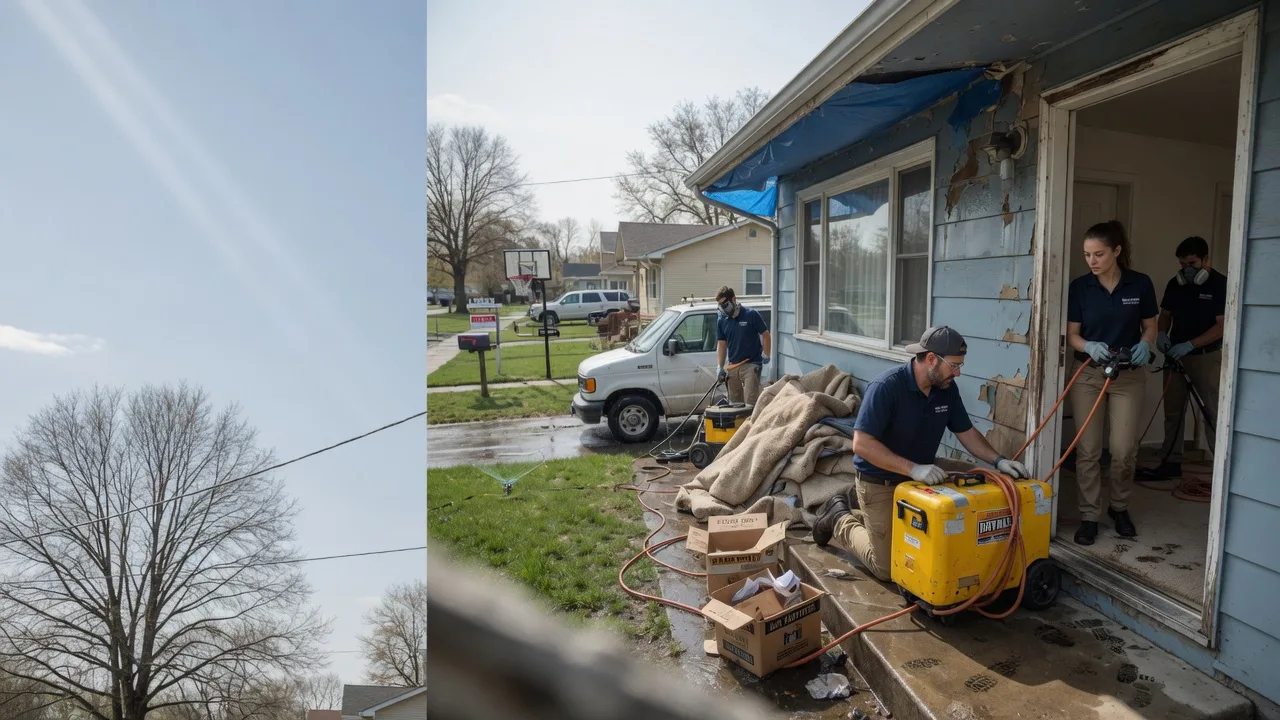 Basement Flood Cleanup in Woonsocket, SD near me